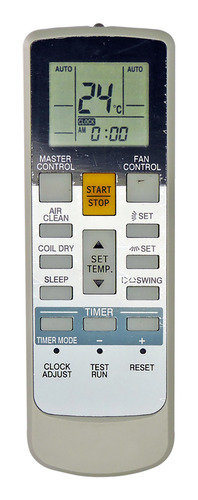 Controle Remoto Para Ar Condicionado Split Inverter Fujitsu