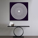 Cuadros Modernos Grandes Abstractos Mandala Minimalista Deco