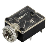 Conector Jack Mini Plug 3.5mm Hembra Stereo Chasis X 20 Htec