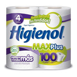 Pack X 3 Unid Papel Higienico  Max Plus 4x100 Mt Higienol