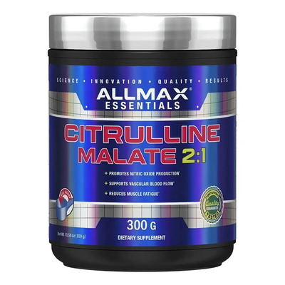 Allmax L-citrulina Malate 2:1 300 Gramos 150 Servicios Sabor Sin sabor | Envío gratis