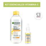 Garnier Vitamina C Kit De Rutina Básica Sérum Agua Micelar