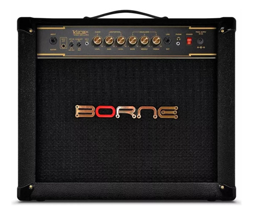 Amplificador De Guitarra Vorax 1050 Studio Borne Preto