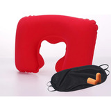 Almohada Inflable De Viaje Para Cuello Cervical