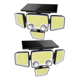 Luces Solares Exteriores Sensor De Movimiento 2500lm Br...