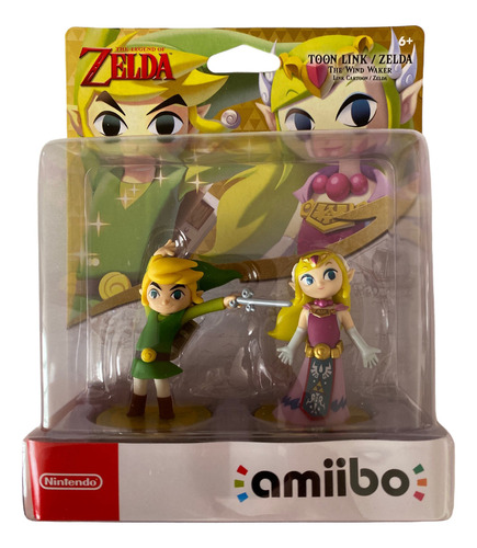 Toon Link Y Zelda Amiibo Legend Of Zelda Nintendo 2017 Amibo