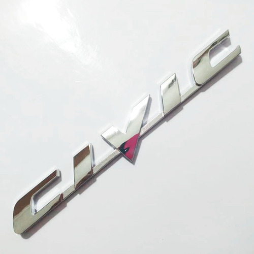 Emblemas Honda Civic Emotion Maleta Exs Cromado Pega 3m Foto 2