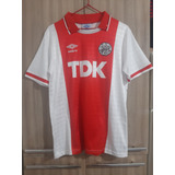 Camisa Do Ajax 1990 Retro Holanda 