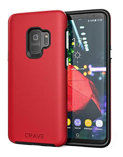 Funda Para Samsung Galaxy S9, Crave Dual Guard Protection