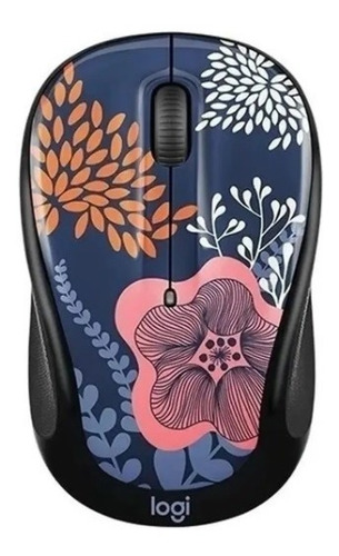 Mouse Inalambrico Logitech M317c Collection Floral Violeta