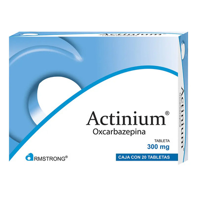 Actinium Tableta 300 Mg, 20 Tabletas | Envío gratis