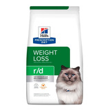 Hills R/d Weight Reduction 3.85 Kg - Alimento Para Gato
