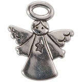 30 Dijes Angelitos Metal Bautismo Comunion-souvenirs-