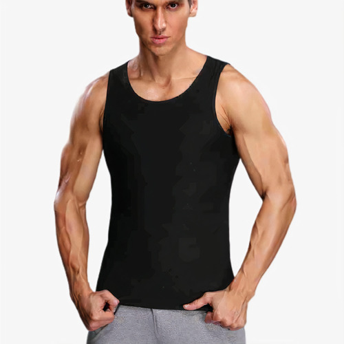 Cinta Camiseta Masculina Camisa Térmica Queima Gordura Yoga