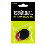 Strap Blocks Ernie Ball Pack De 4 - Sujetadores Guitarra