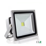 Reflector Led 50w Exterior Paquete 6 Pzs Bco Frio Luminaria