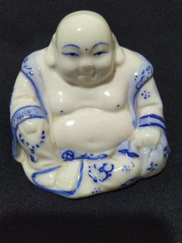 Buda Porcelana Antigo 6x9x7cm Veja 9 Fotos Postadas