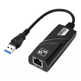 Cabo Adaptador De Rede Usb 3.0 Rj45 10/100/1000mbps Gigabit