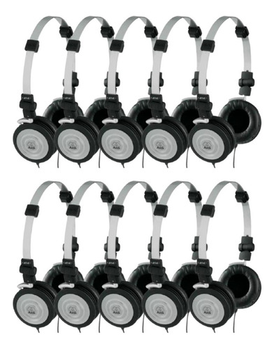 Kit 10 Fones Ouvido Akg K414 P Original Nf-e Garantiia 1 Ano