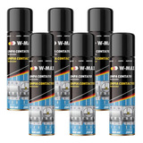 6 Pçs - Limpa Contato Alta Performance W-max Wurth De 300ml