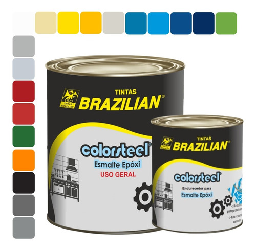 Tinta Para Pisos E Box De Banheiros Epoxi 900ml