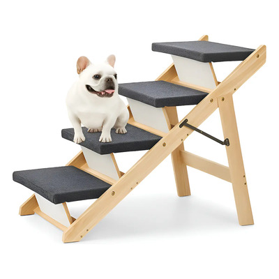 Escada Rampa Pet Dogs Cats 60cm Subir Cama Sofa Poltrona | Parcelamento sem juros