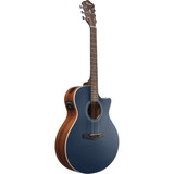 Guitarra Electroacustica Ibanez Azul Marino Mate Ae100-dbf
