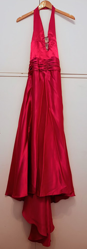 Vestido De Fiesta Fucsia Talle 1