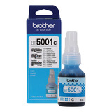 Botella De Tinta Brother, Color Cian, Modelo: Bt-5001c