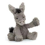 Burro Peluche Toys, Bonito Burro Gris, 23/40/60 Cm