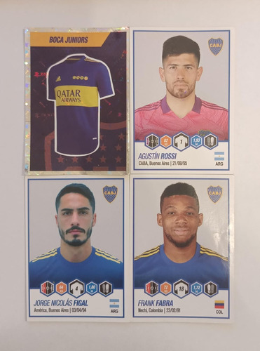 Figuritas Fútbol Argentino Liga Prof 2022 -boca Juniors-