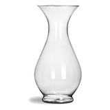 Vaso 35cm Vidro Transparente 4l Decoração Arranjo Casamentos