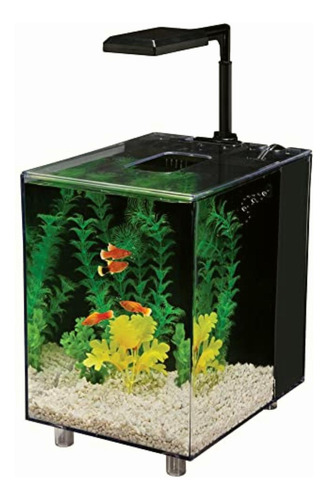 Penn-plax Prism Nano Kit De Acuario Con Filtro Y Luz Led,