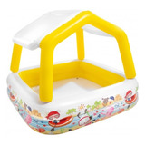 Piscina Infantil Inflável Com Cobertura - 295 Litros - Intex