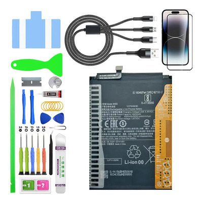 Batería Pila Para Xiaomi Redmi Note 9s M2003j6a1g Bn55 Con Kit De Reemplazo