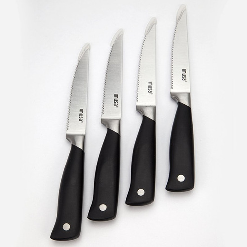 Cuchillos Imusa Setx4 Para Carne 11cm Talent Master