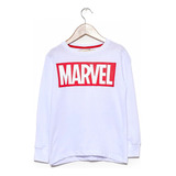 Remera Niño Marvel® Manga Larga T2 A 14 Licencia Oficial