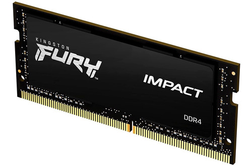 Memoria Ram Kingston Fury Impact, 16gb, 2666mhz, Ddr4, Cl15