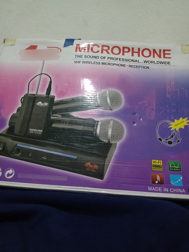 Micrófono Inalámbricos Gbr Pro 258