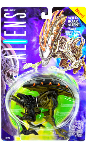 Kenner Aliens Wild Boar Alien Power Attack 1994 Edition