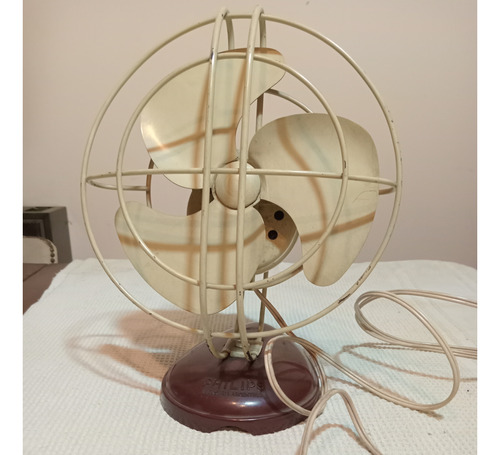 Ventilador De Mesa Antiguo Philips , Funciona