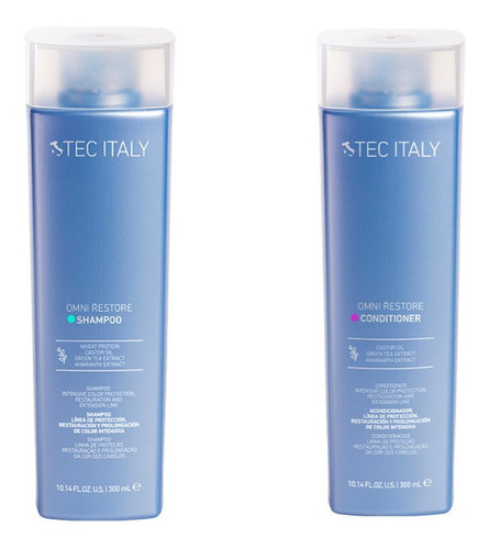 Dúo Omni Restore Shampoo Y Acondicionador Tec Italy