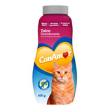 Talco Gatos Canamor X 100 Gr Color Fucsia