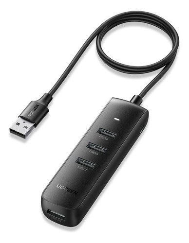 Hub Usb 3.0 Adaptador 5gbps 4 Puertos Usb Ugreen