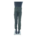 Pantalon Rip Stop Verde Trabajo Liquidacion Stock