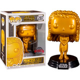 Funko Pop Star Wars Golden Princess Leia 287