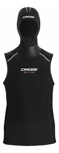 Colete Neoprene Mergulho Pesca Hood Vest Base Layer - Cressi