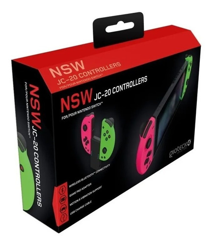 Joy - Con Gioteck Jc 20 L / R Nintendo Switch Bluetooth