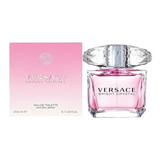 Perfume Dama Versace Bright Crystal 200 Ml Edt Original Usa