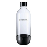 Sodastream 1-liter Carbonating Bottle, Black, 2-pack